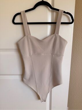 Abercrombie & Fitch Cream Girls' One-Piece Bodysuit